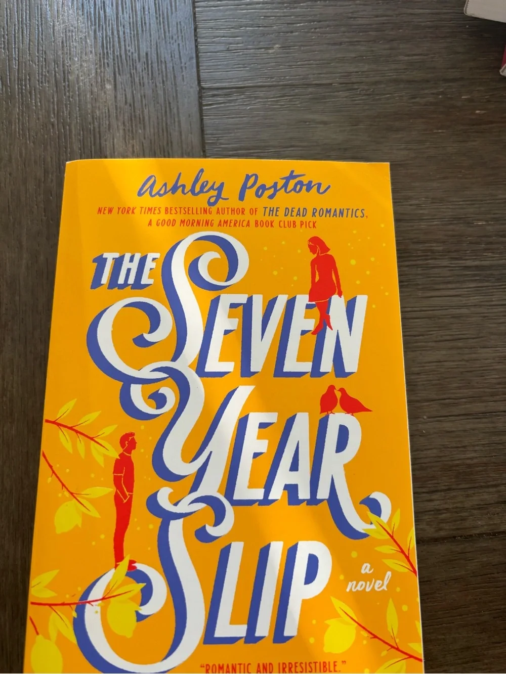 Target Bright Yellow Paperback with Blue and Red Accents
